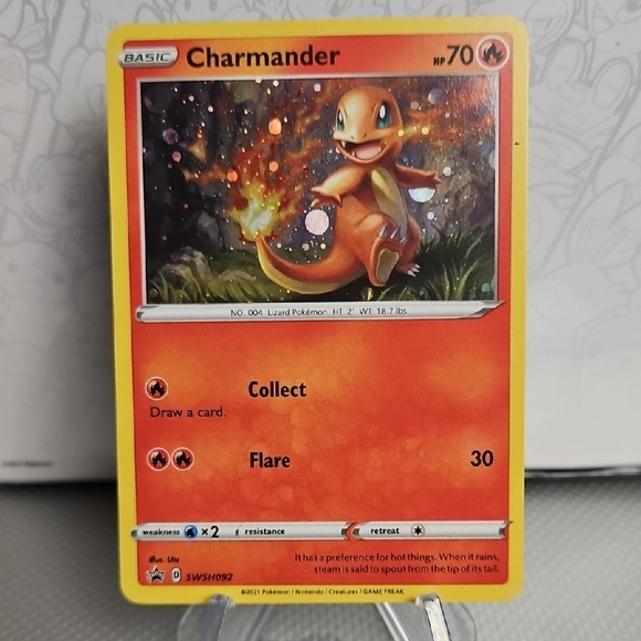 Charmander SWSH092 Pokemon TCG Holo Rare